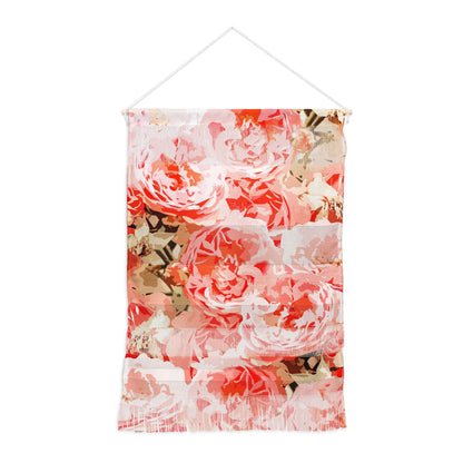 83 Oranges Fiona Floral Wall Hanging Portrait