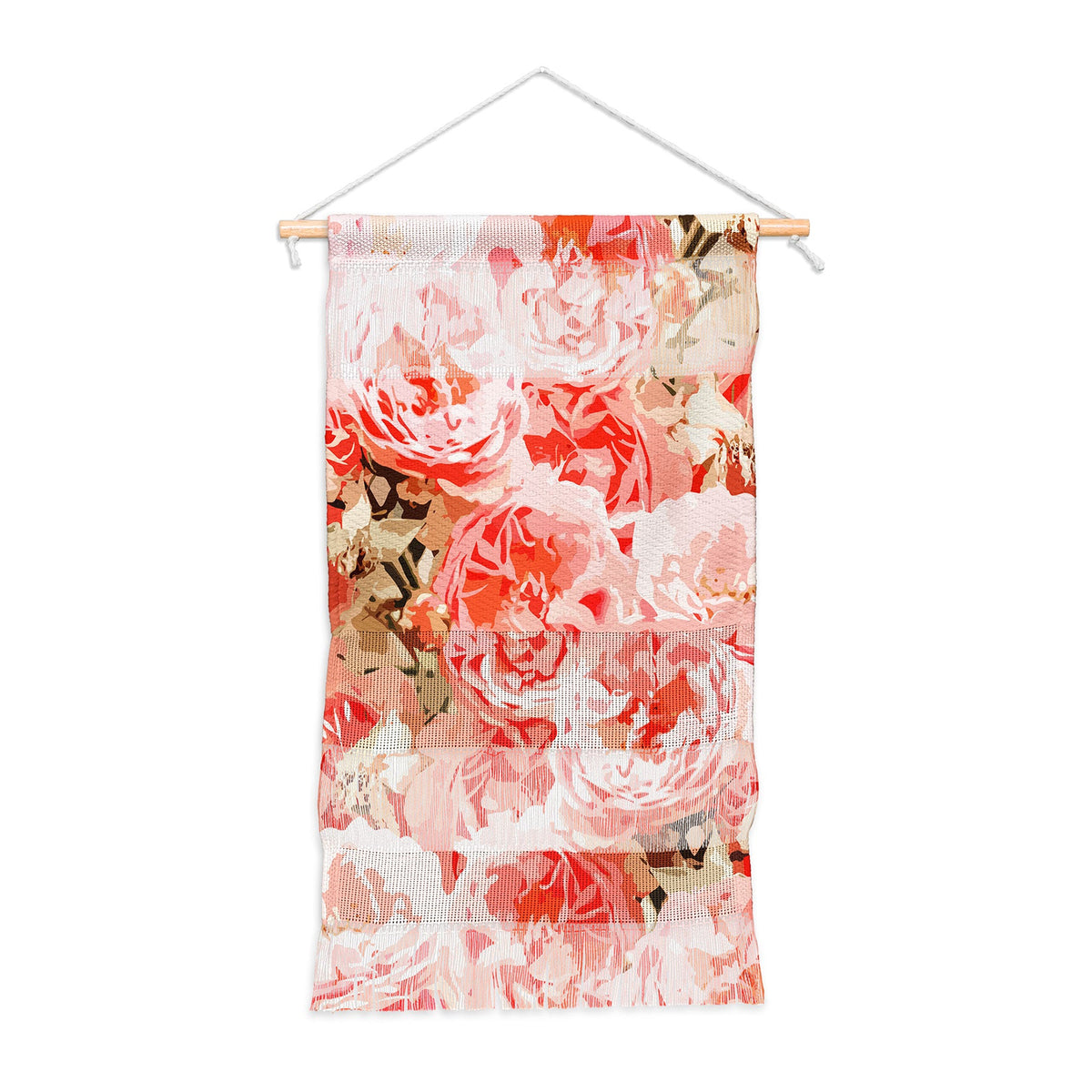 83 Oranges Fiona Floral Wall Hanging Portrait