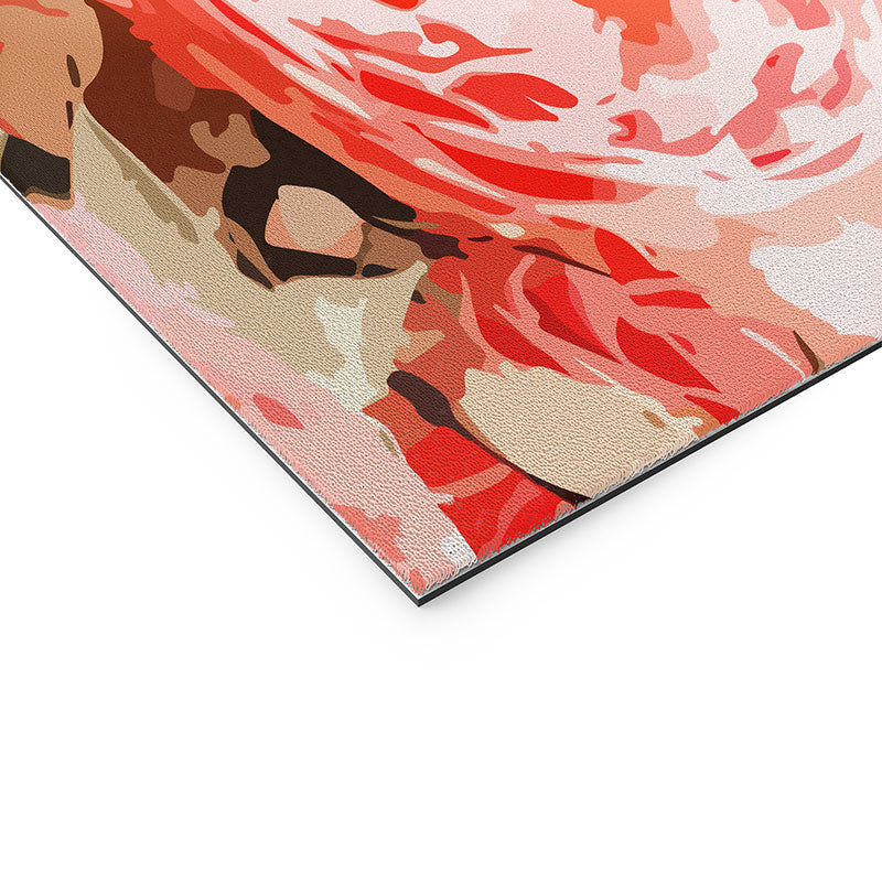 83 Oranges Fiona Floral Welcome Mat