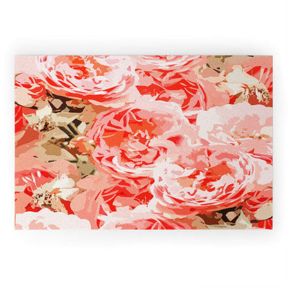 83 Oranges Fiona Floral Welcome Mat