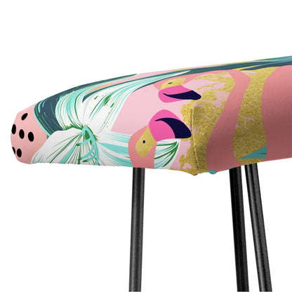 83 Oranges Flamingo Tropical Bench