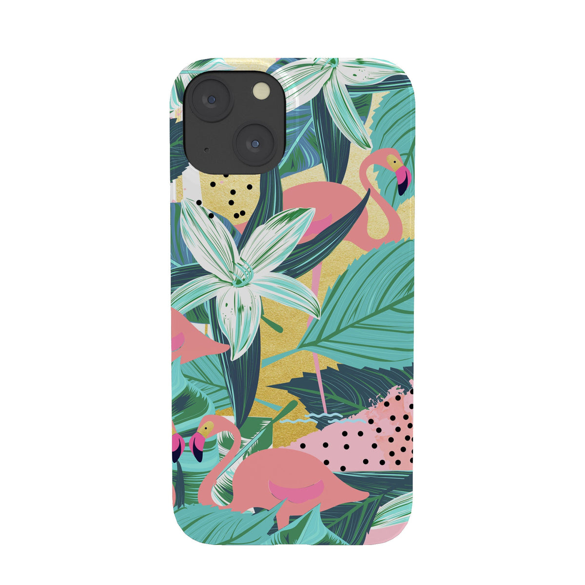 83 Oranges Flamingo Tropical Phone Case