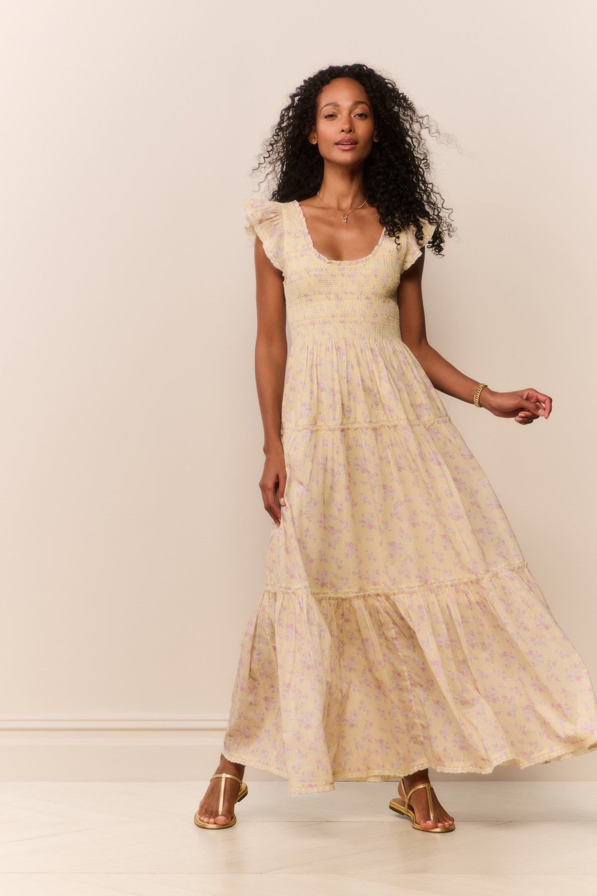 Chessie Blooming Floral Maxi Dress