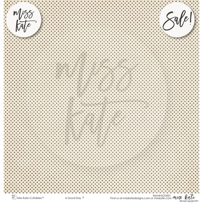 A Good Day-Blue- Paper & Sticker Kit 12X12 (Ds)