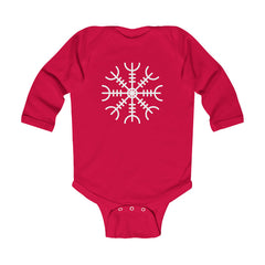 Ægishjálmr Helm of Awe Long Sleeve Bodysuit Scandinavian Design Studio
