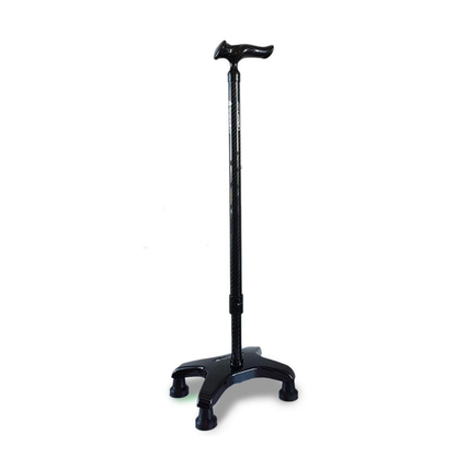 AgeGracefully Carbon Fiber Quad Cane Ergonomic Handle Only / Medium Quad