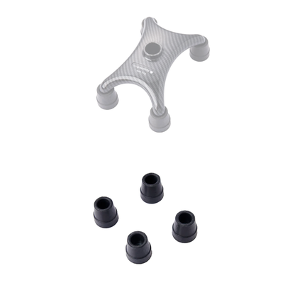 AgeGracefully Carbon Quad Cane Accessories Small Quad Base Rubber Tips (4 pcs)