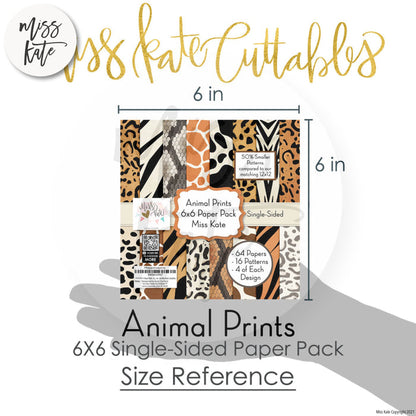 Animal Prints - 6X6 Paper Pack (Ss)