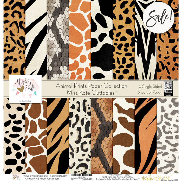 Animal Prints - Paper Pack 12X12 (Ss)