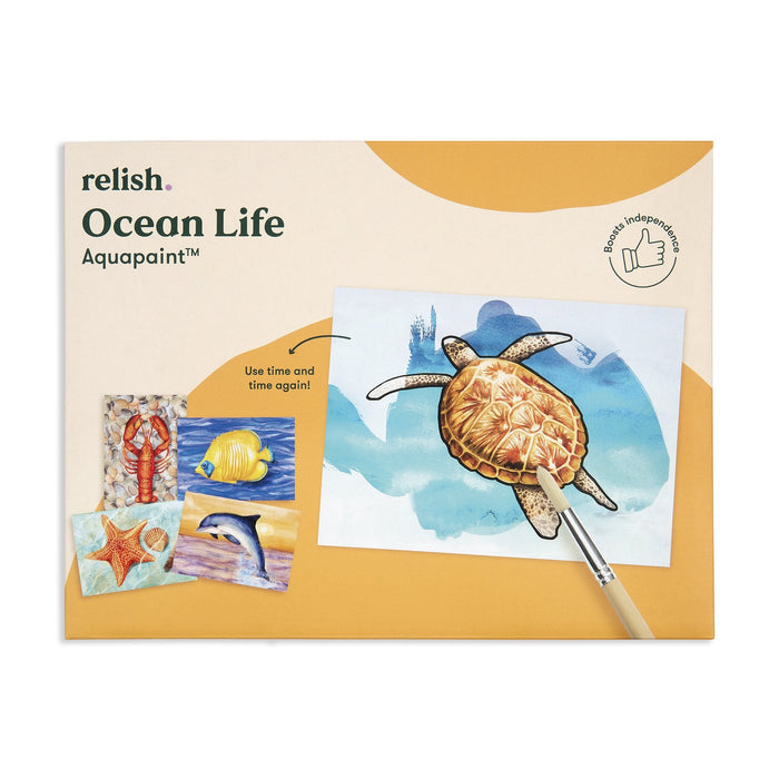 Aquapaint Dementia Activity Set (Ocean Life)