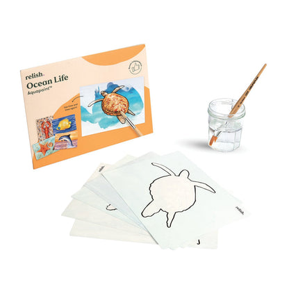 Aquapaint Dementia Activity Set (Ocean Life)