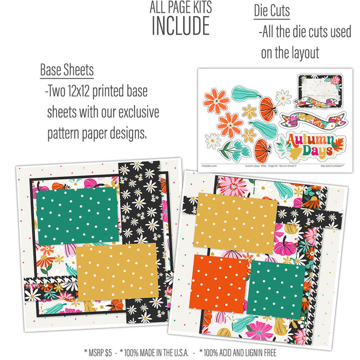 Autumn Days- Page Kit
