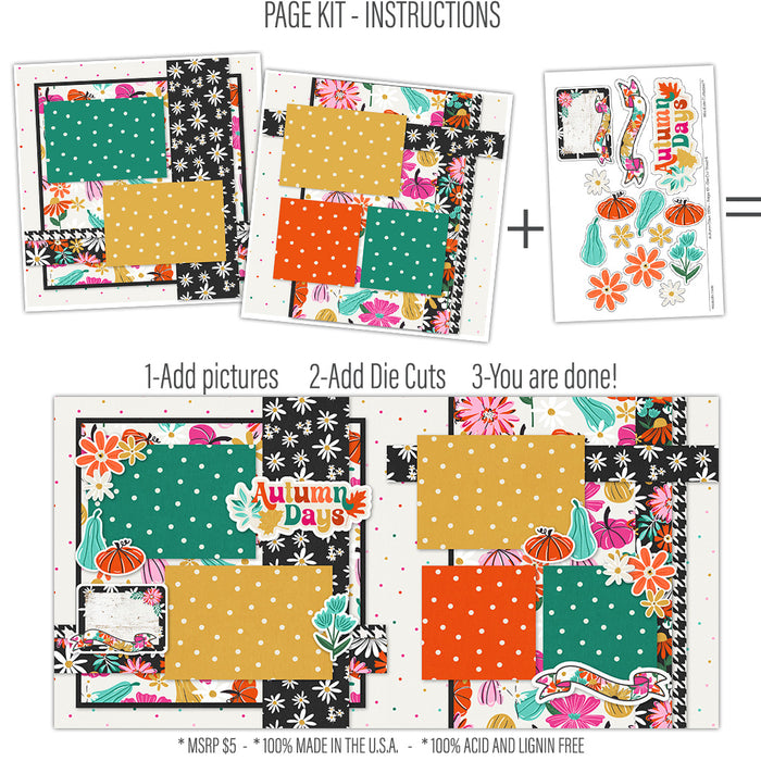 Autumn Days- Page Kit