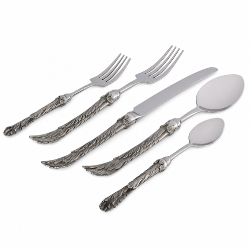 Avian Pattern Stainless Place setting 1