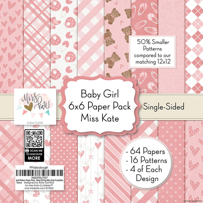 Baby Girl - 6X6 Paper Pack (Ss)