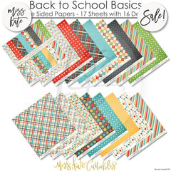 Back To School - Paper Pack 12X12 (Ss)