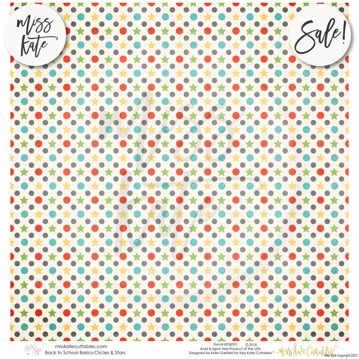 Back To School - Paper Pack 12X12 (Ss)