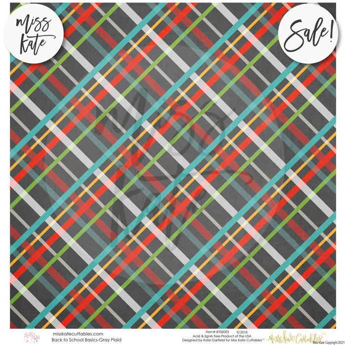 Back To School - Paper Pack 12X12 (Ss)