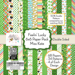 Bargain Bin - Feelin Lucky - 6x6 Double Sided Paper Pack