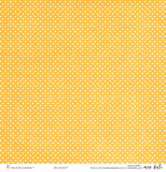 Bargain Bin - Life is Sweet- Paper & Sticker Kit