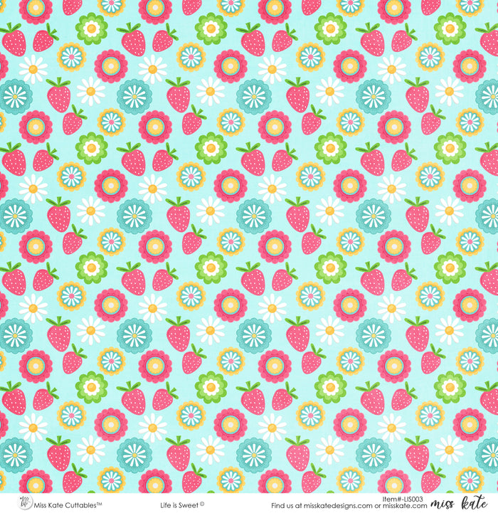 Bargain Bin - Life is Sweet- Paper & Sticker Kit