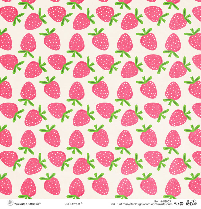 Bargain Bin - Life is Sweet- Paper & Sticker Kit