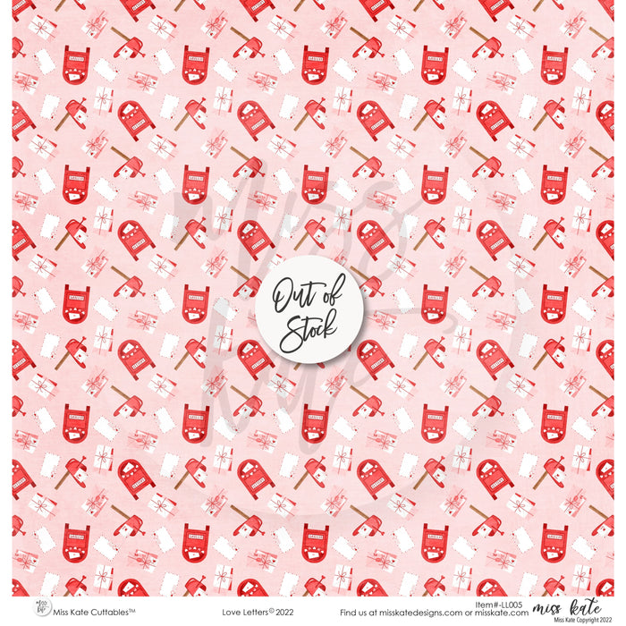 Love Letters - Paper & Sticker Kit 12X12 (Ds)