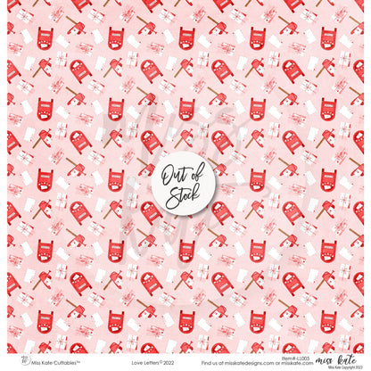 Love Letters - Paper & Sticker Kit 12X12 (Ds)
