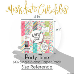 Party Time - 6X6 Paper Pack (Ss)