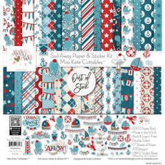 Sail Away - Paper & Sticker Kit 12X12 (Ds)
