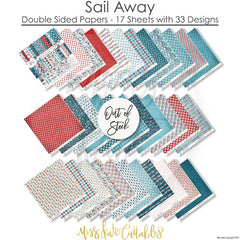 Sail Away - Paper & Sticker Kit 12X12 (Ds)