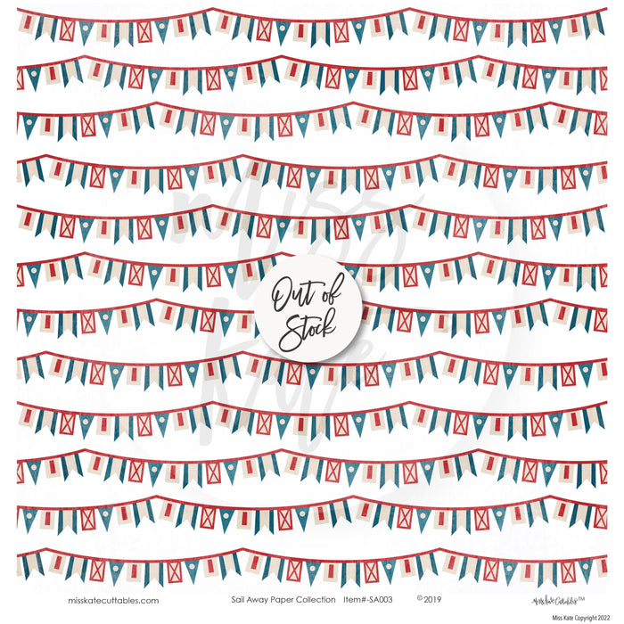Sail Away - Paper & Sticker Kit 12X12 (Ds)