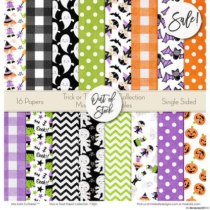 Trick Or Treat - Paper Pack 12X12 (Ss)