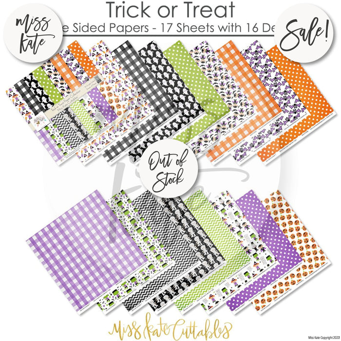 Trick Or Treat - Paper Pack 12X12 (Ss)