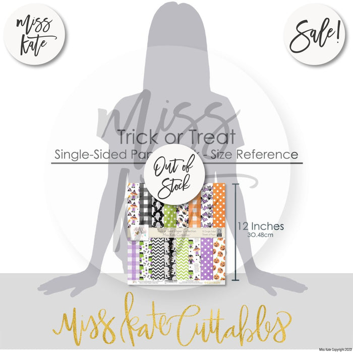 Trick Or Treat - Paper Pack 12X12 (Ss)
