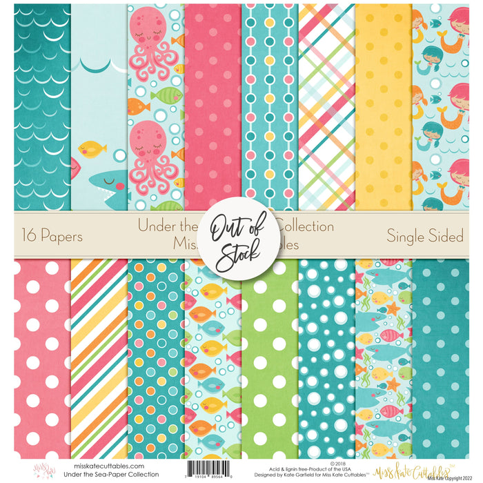 Under The Sea - Paper Pack 12X12 (Ss)