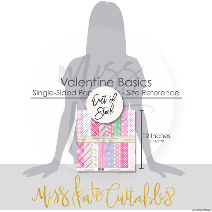 Valentine Basics - Paper Pack 12X12 (Ss)