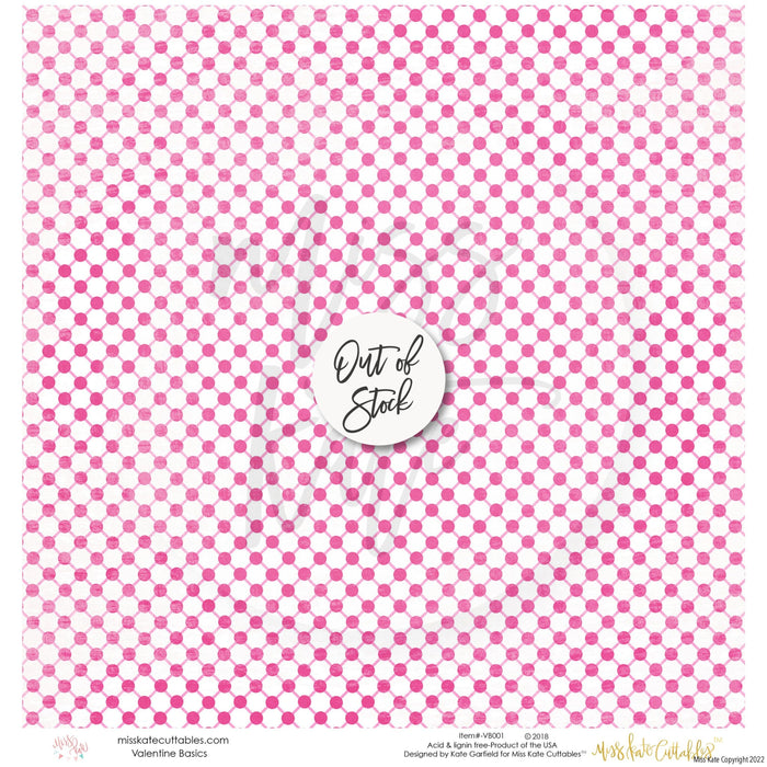 Valentine Basics - Paper Pack 12X12 (Ss)