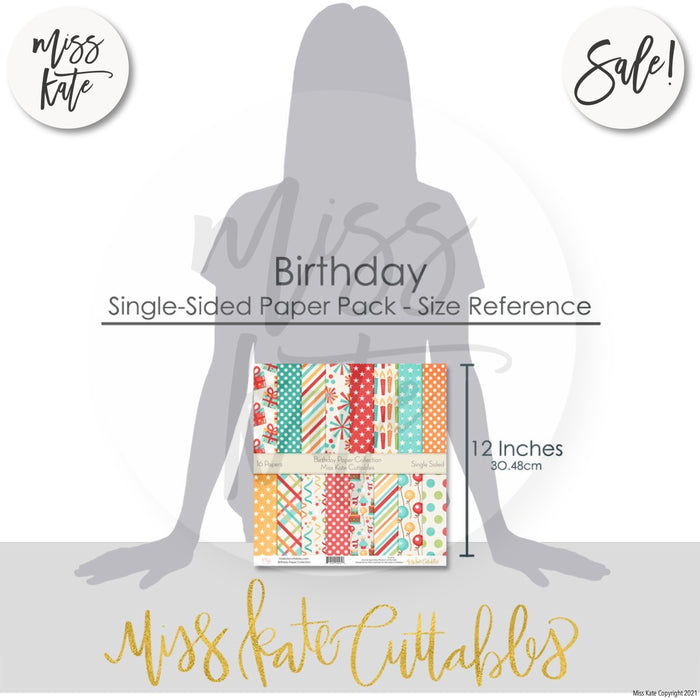 Birthday - Paper Pack 12X12 (Ss)