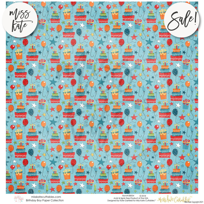 Birthday Boy - Paper Pack 12X12 (Ss)