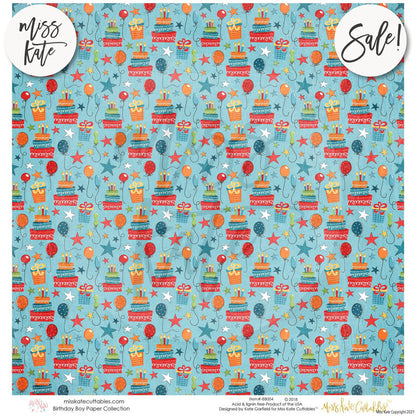 Birthday Boy - Paper Pack 12X12 (Ss)
