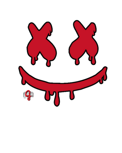 BRED Red Crazy Face Jawn - Original Jawns - White T-Shirt - T-Shirt - Jawns on Fire Sneakers & Shoes