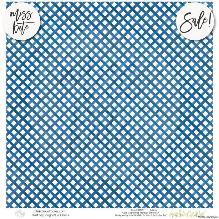 Built Boy Tough - Paper Pack 12X12 (Ss)