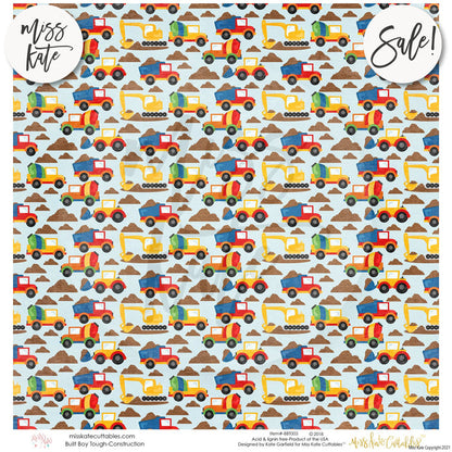 Built Boy Tough - Paper Pack 12X12 (Ss)