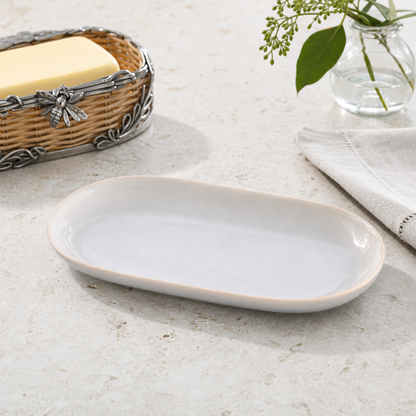 Butter Dish Bottom Stoneware 2