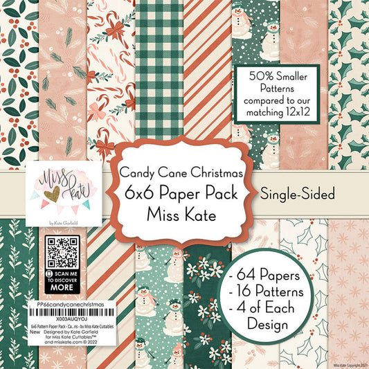 Candy Cane Christmas - 6X6 Paper Pack (Ss)