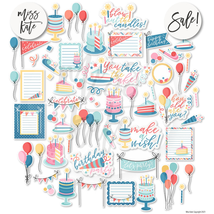 Celebrate - Paper & Sticker Kit 12X12 (Ds)