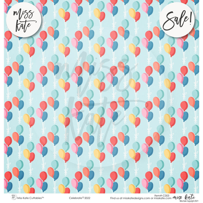 Celebrate - Paper & Sticker Kit 12X12 (Ds)