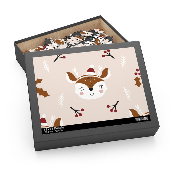 Cheerful Reindeer Puzzle