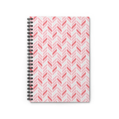 Chevron Love Spiral Lined Notebook